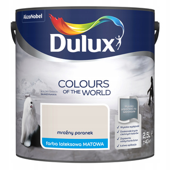 Farba lateksowa ścienna Dulux 2,5 l odcienie szare