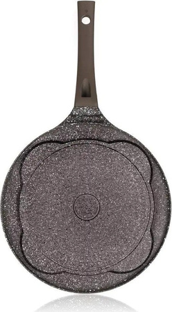 Patelnia do Jajek, Placków i Racuchów Banquet Granite Dark Brown 26 cm