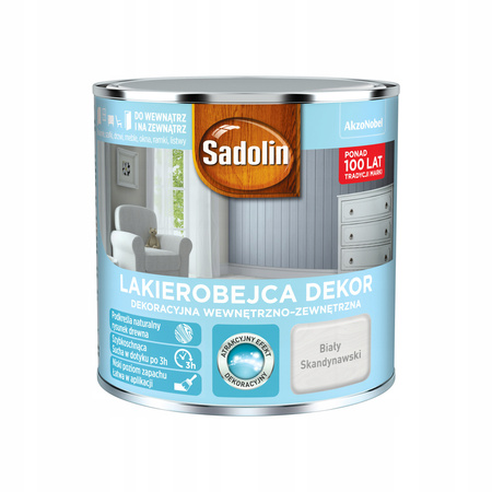 Lakierobejca Sadolin DEKOR Jasny Miętowy 0,25L