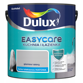 Farba lateksowa DULUX EASY CARE Glamour szary 2,5L