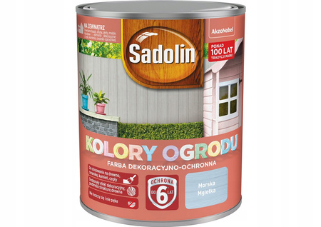 Sadolin Kolory Ogrodu - Morska Mgiełka 2,5L - Ochrona i piękno