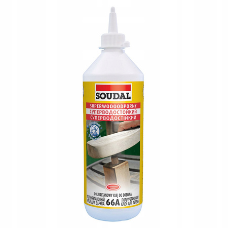 SOUDAL 66A - D4 KLEJ DO DREWNA POLIURETANOWY 250 ml