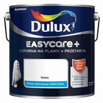 Farba lateksowa ścienna Dulux Biała 2,5L