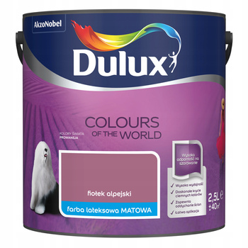 DULUX Farba lateksowa KŚ Fiołek Alpejski 2,5L