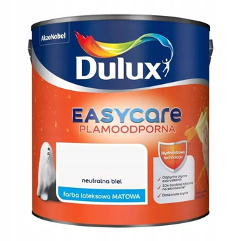 DULUX EASYCARE Neutralna Biel 2,5L