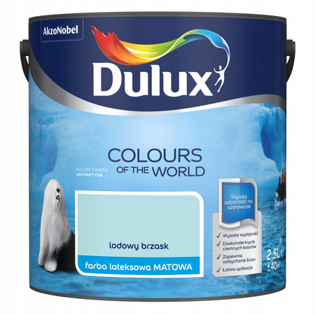 DULUX Farba lateksowa KŚ Lodowy Brzask 2,5L