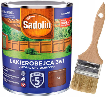 LAKIEROBEJCA NOWY SADOLIN 3W1 TEAK 0,7L