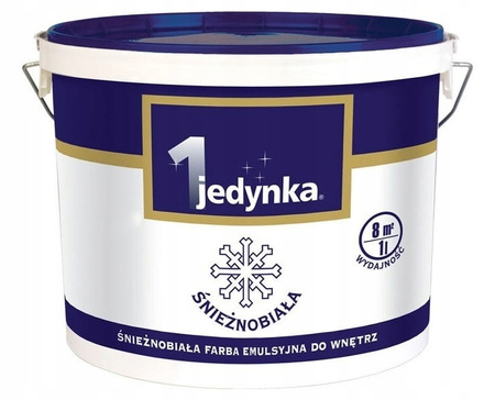 JEDYNKA EMULSJA FARBA BIAŁA 9100 5L