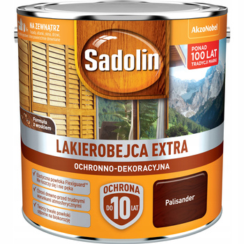 Lakierobejca Sadolin Extra Palisander 2,5L