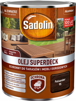 Sadolin Superdeck olej do drewna Palisander 0,75L