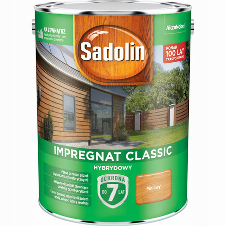 Impregnat drewna Sadolin Hybrydowy Piniowy 4,5L