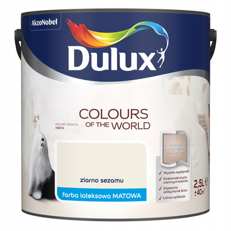 Farba lateksowa ścienna DULUX Ziarno Sezamu 2,5L