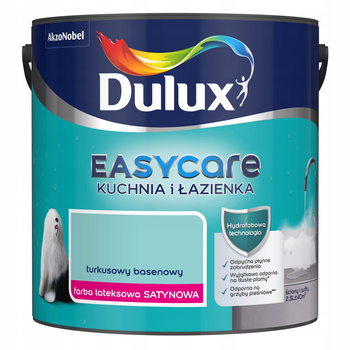 Farba DULUX EASY CARE Turkusowy basenowy sat. 2,5L