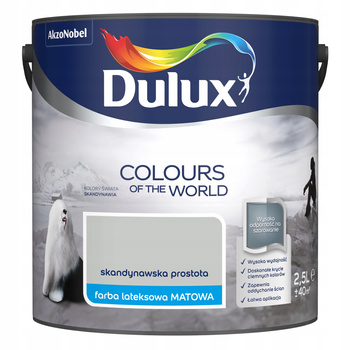 Farba lateksowa ścienna Dulux 2,5L odcienie szare