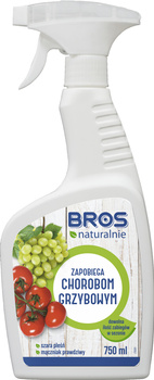 BROS Naturalnie PREPARAT GRZYBOBÓJCZY CHOROBY GRZYBOWE GRZYB PLEŚŃ 750ML