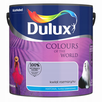 DULUX Farba lateksowa KŚ Kwiat Rozmarynu 2,5L