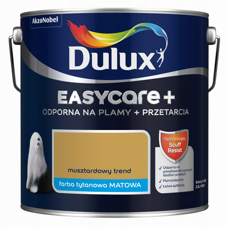 Farba lateksowa ścienna Dulux 2,5 l żółć żółta