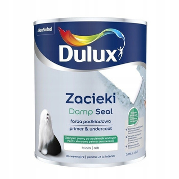 Dulux Plamy i Zacieki farba podkładowa Damp Seal primer biała 0,75L