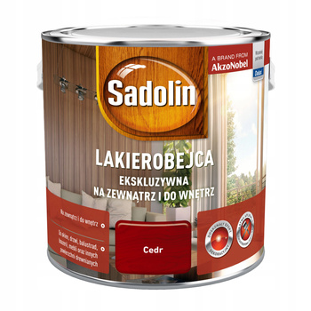 Lakierobejca Sadolin ekskluzywna ceder 2,5l