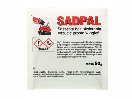 Wypalacz Sadzy FENIKS SADPAL II 1 KG - preparat skutecznie usuwa sadzę