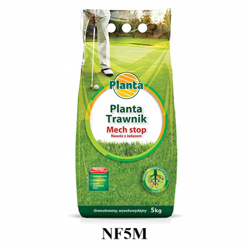 Planta Nawóz Trawnik Mech Stop Nawóz Z Żelazem 5 kg - Soczysta Zieleń