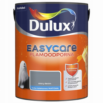 Farba lateksowa DULUX EASY CARE Szary denim 5L