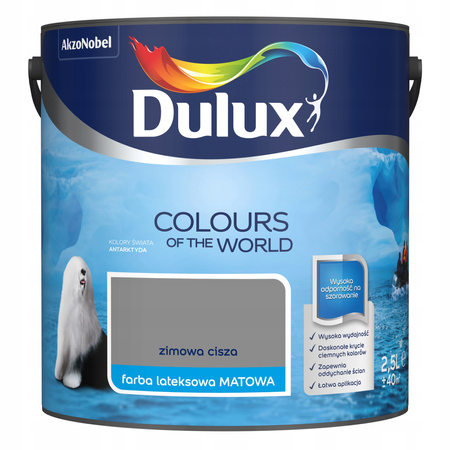 DULUX Farba lateksowa KŚ Zimowa Cisza 2,5L