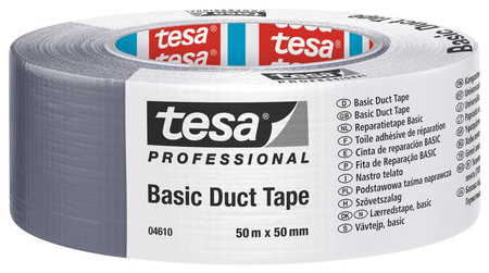 SZARA TAŚMA TESA 50mmX50m duct tape SREBRNA TAŚMA