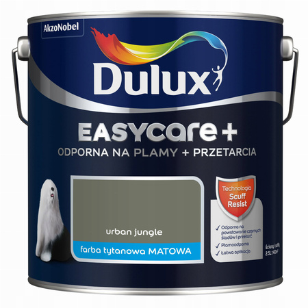 Farba lateksowa ścienna Dulux 2,5 l szara matowa