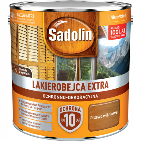 Lakierobejca Sadolin Extra Drzewo Wiśniowe 2,5L