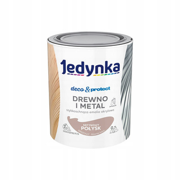 Jedynka do mebli Deco&Protect Drewno i Metal Satynowy Połysk Brązowy 0,7L