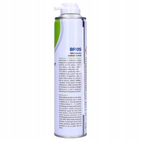 BROS-ZIELONA MOC PARALIZATOR NA OWADY 300ML -SKUTECZNY W DZIAŁANIU