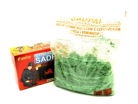 Wypalacz Sadzy SADPAL 1 KG -  innowacyjny preparat - skutecznie usuwa sadzę 