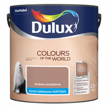 Farba lateksowa DULUX Drzewo Sandałowe 2,5L