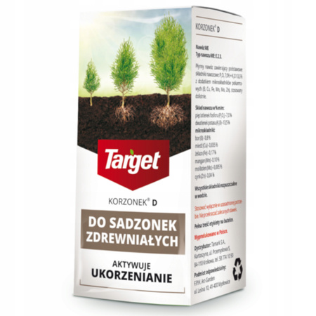 TARGET UKORZENIACZ D 30ml PODKORZEŃ DO SADZONEK ZDREWNIAŁYCH KORZONEK