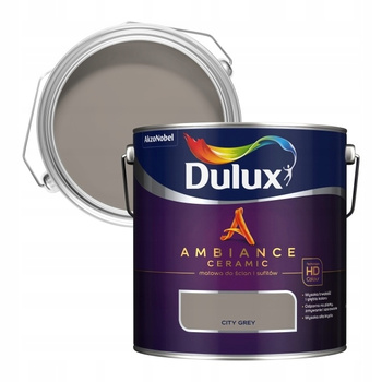 Farba ceramiczna ścienna Dulux AMBIENCE Ceramic City Grey 2,5 l