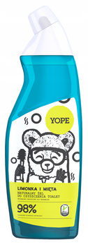 YOPE Limonka naturalny żel do czyszczenia toalet 750 ml