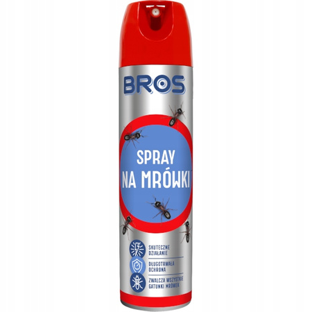 BROS Spray na Mrówki Trutka Rozpylacz Aerozol szybki efekt 150 ml