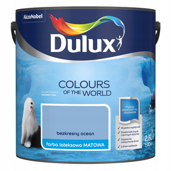 DULUX Farba lateksowa KŚ Bezkresny Ocean 2,5L