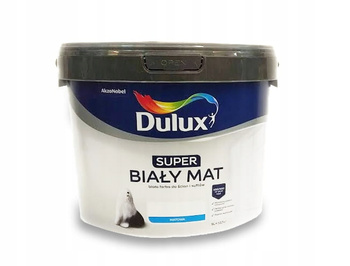 Farba akrylowa Dulux Super Biały Mat 3L