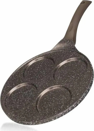 Patelnia do Jajek, Placków i Racuchów Banquet Granite Dark Brown 26 cm