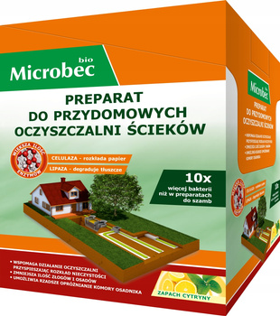 BROS - MICROBEC BIO - AKTYWATOR DO PRZYDOMOWYCH OCZYSZCZALNI 35G