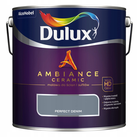 Farba ścienna Dulux Ambience Ceramic 2,5 l Perfect Denim