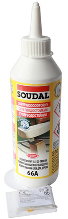 SOUDAL 66A - D4 KLEJ DO DREWNA POLIURETANOWY 250 ml