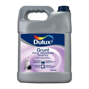 Dulux Grunt Wodny 5L: Wzmocnij i zabezpiecz ściany , Mocna przyczepność