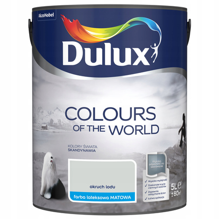 Farba lateksowa DULUX KŚ Okruch Lodu 5L