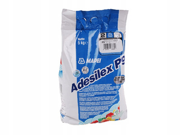 Zaprawa klej o podwyższonych parametrach do płytek P9 Szara Adesilex 5kg MAPEI