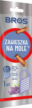 Bros Zawieszka Pułapka na Mole Odzieżowe Lawenda ochrona do 6 miesięcy