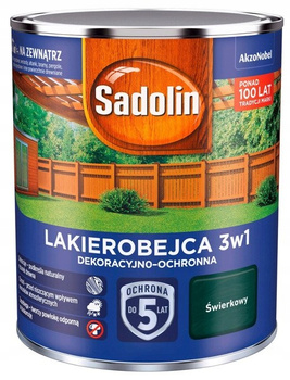 Lakierobejca NOWY SADOLIN 3W1 ŚWIERKOWY 2,5L