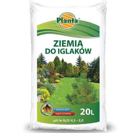 Ziemia do iglaków 20L ph 4,0-5,0 Planta